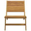 Arkport Solid Wood Patio Folding Chair Folding Chair
