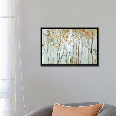 «Birch in the Fog II», reproduction sur toile
