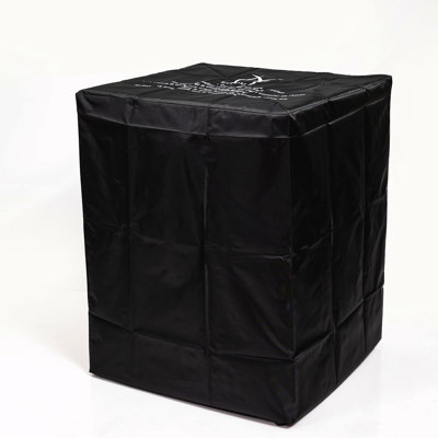 Ertugrul   Square Wicker Propane Fire Pit Table