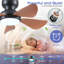 Ventilateur de plafond encastré avec lumière et télécommande / app-856862584-856862591