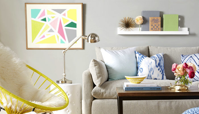Tolle DIY-Idee für ein Wandbild