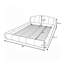 Structure de lit tapissier grand format en chenille élégante, tête de lit épaisse courbée et pied de lit enveloppé, lit de plancher à profil bas, aucun sommier requis, assemblage facile, rose-854956819-854956822