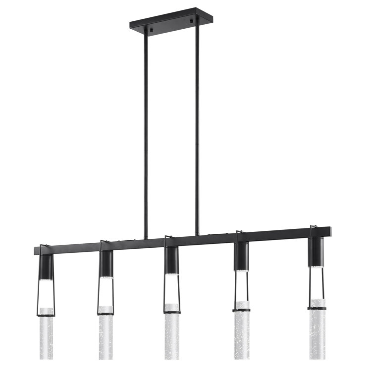 Harmony 5 - Light Linear Chandelier with Smart Dimmer Included