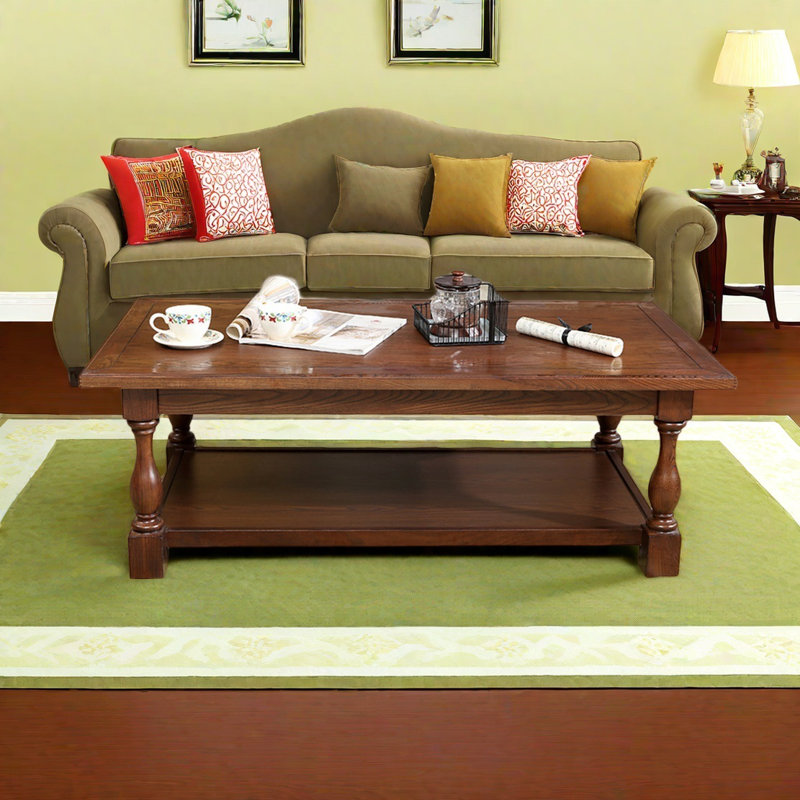 Table basse American American, H 19,7 po x L 47,2 po x l 27,6 po