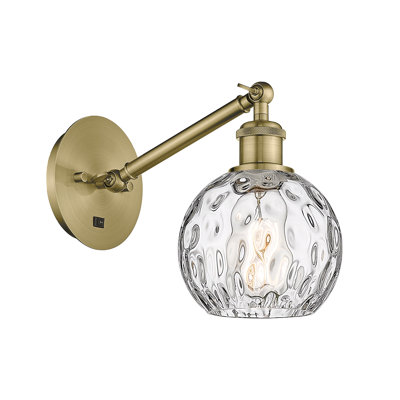 Applique murale 1 lumière 6 po avec bras ajustable Shauna