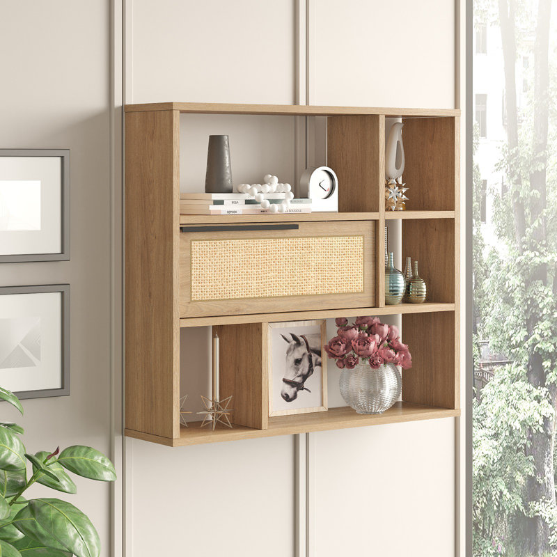 Locelso Floating Shelf, Natural