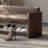 5 Pair Solid Wood Shoe Storage Bench-98799585