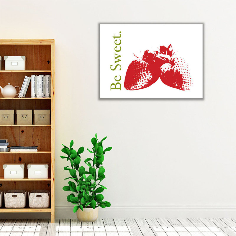 Be Sweet - reproduction d'art sur toile, H 18 po x l 24 po