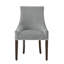 Chaise rembourrée Jackson - Fumée