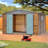 Iron-Wood Combination Tool Shed – A Perfect Blend Of Nature And Functionality-111042639
