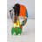 Ernestene Elephant Ears Modern Looking Multicolored Resin Statue Size: 11" x 7" x 11"H