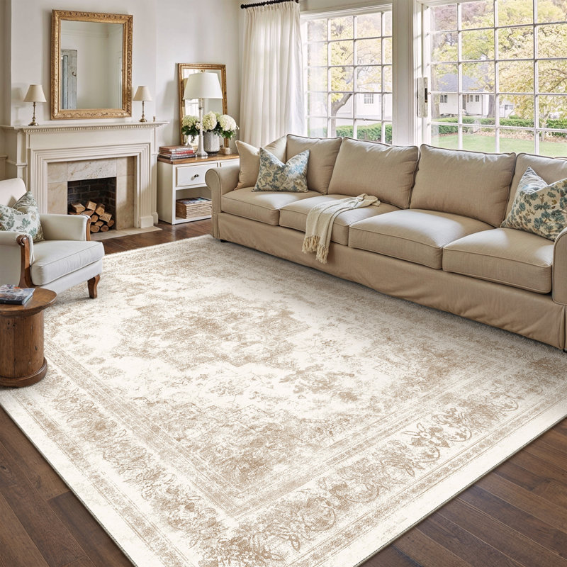 Oriental Area Rug, Rectangle 244 x 305 cm, Teal