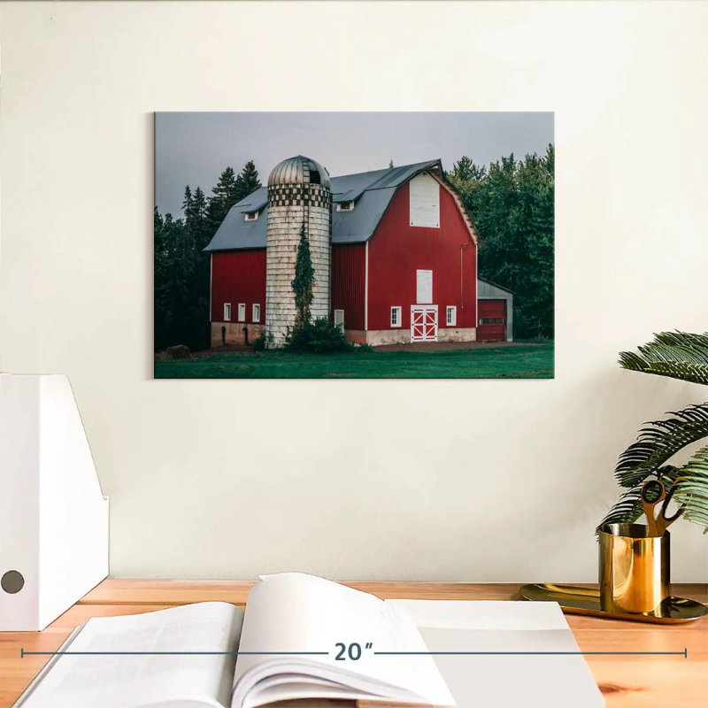 Country Barn, H 8 po x l 12 po