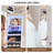 22.05" Wide Freestanding Jewelry Armoire With Mirror And Led Light-763326688