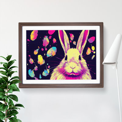 XH1022-7274X Rabbit Splash Vol.1 Abstract - Single Picture Frame Print