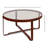 Harness Glass Top Coffee Table