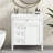 Bathroom Vanity with Top Sink, 2 Drawers and a Tip-out Drawer-2004849706