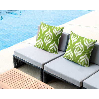Ash No Decorative Addition Outdoor Reversible Throw Pillow