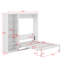 Grand lit escamotable avec tablettes-1938880969