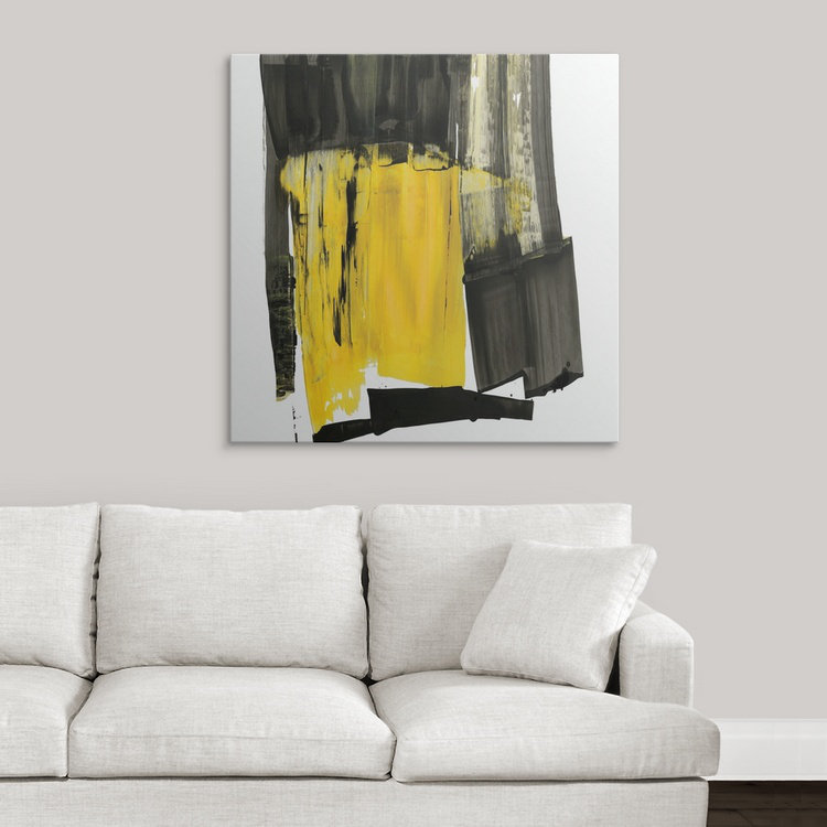 «Hive II», reproduction d'art Funkley, H 35 po x l 35 po x P 1,5 po, Toile