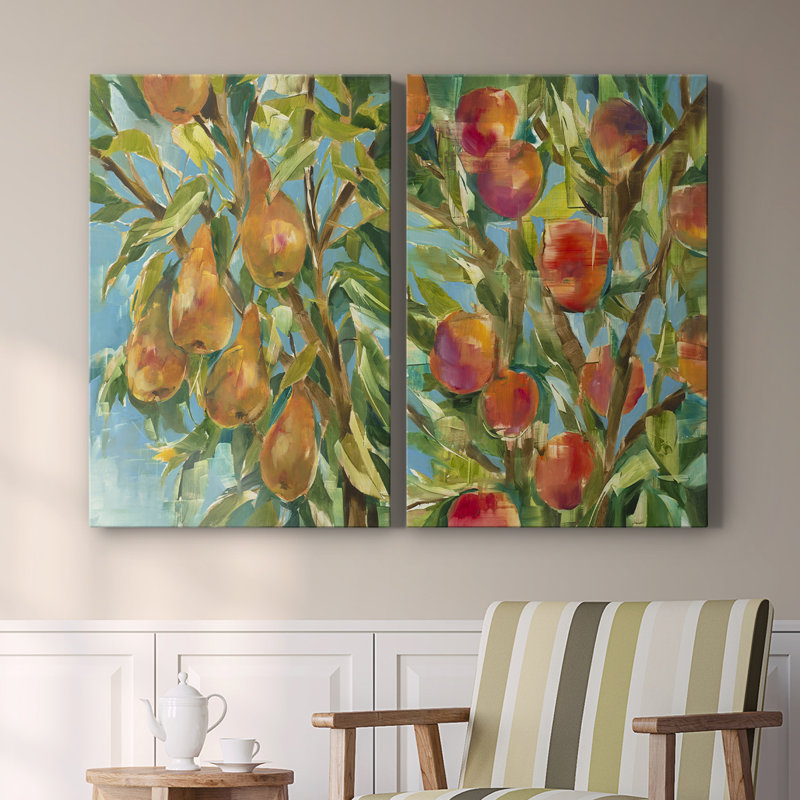 In A Pear Tree-Premium Gallery Wrapped Canvas -Ready to Hang