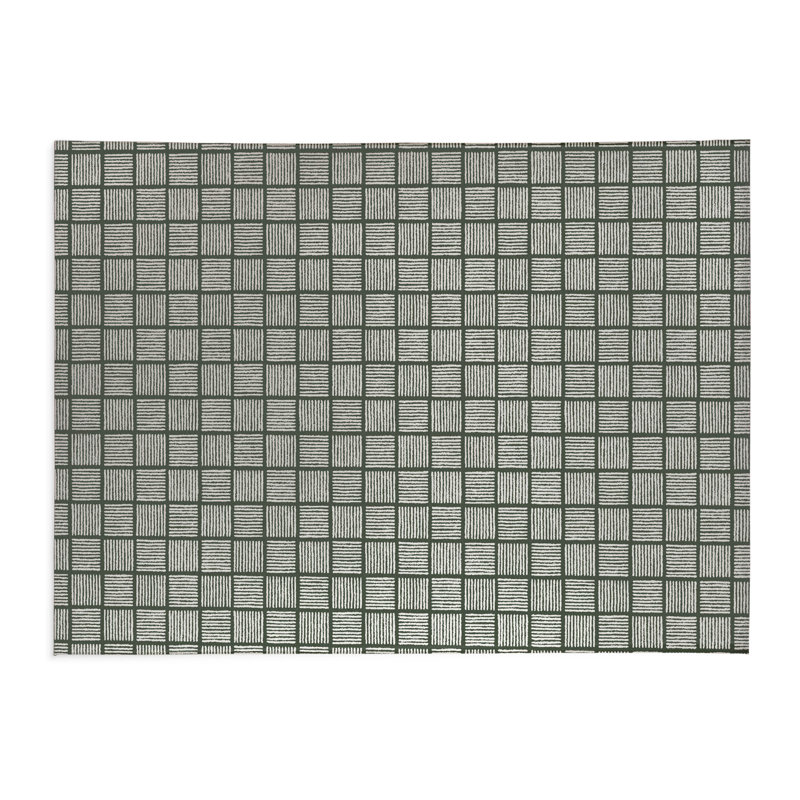 Tally Blocks Kids Play Mat, Chimichurri/Green