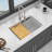 Undermount Granite Composite Workstation Kitchen Sink