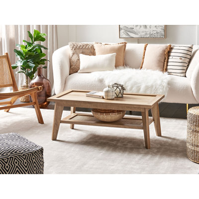 Coffee Table Light Wood Simla