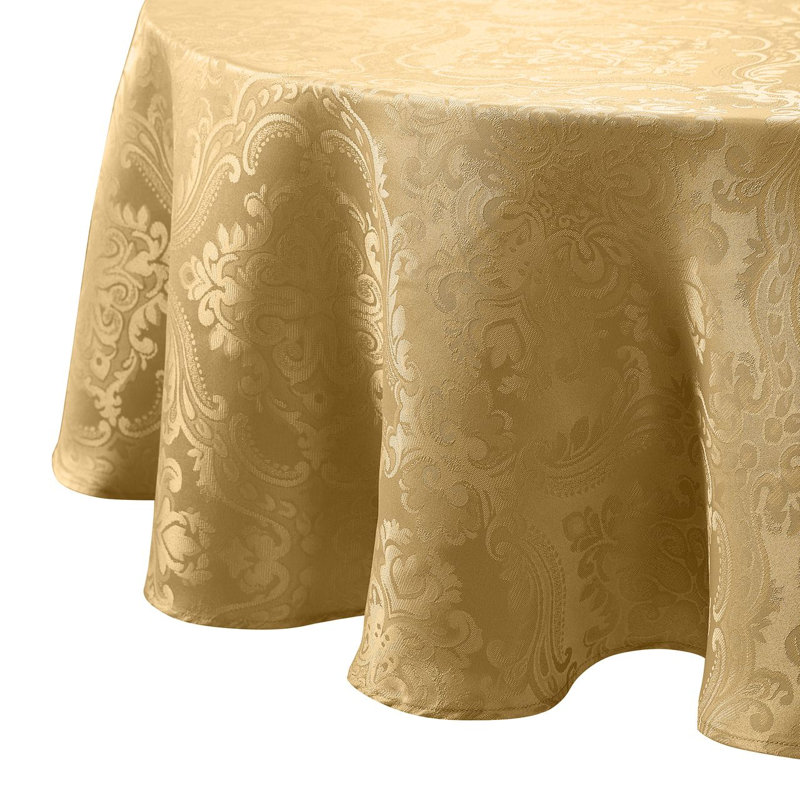 Nappe Corson, Doré, Rond 90 po x l 90 po