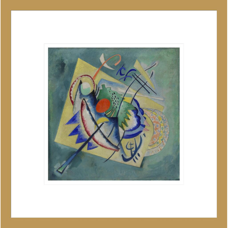 Ovale par Vassily Kandinsky - Impression giclée, H 12,63 po x l 16,75 po