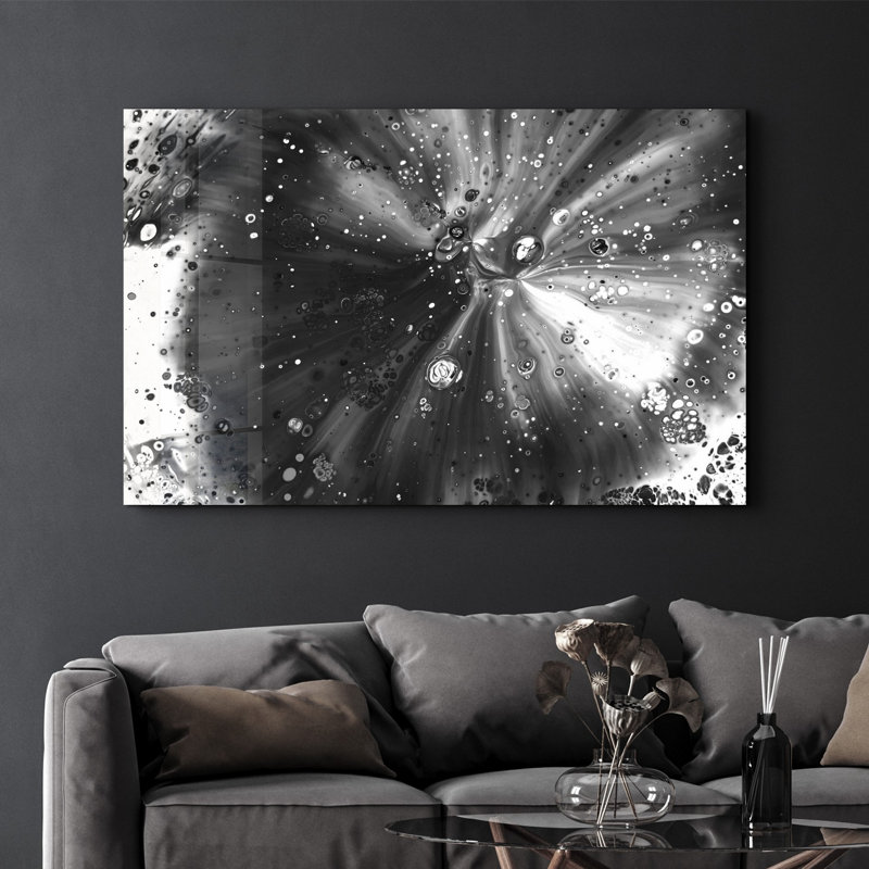 Elegant Tempered Glass Wall Art Painting, 13.8 x 21.7 inches | 100% Tempered Glass, Thickness: 0.16 inches | UV Printed for Vibrant Colors | Perfect for Home Decor, Living Room, & Office Spaces