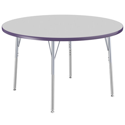 Table d'activité circulaire réglable 48 po Contour