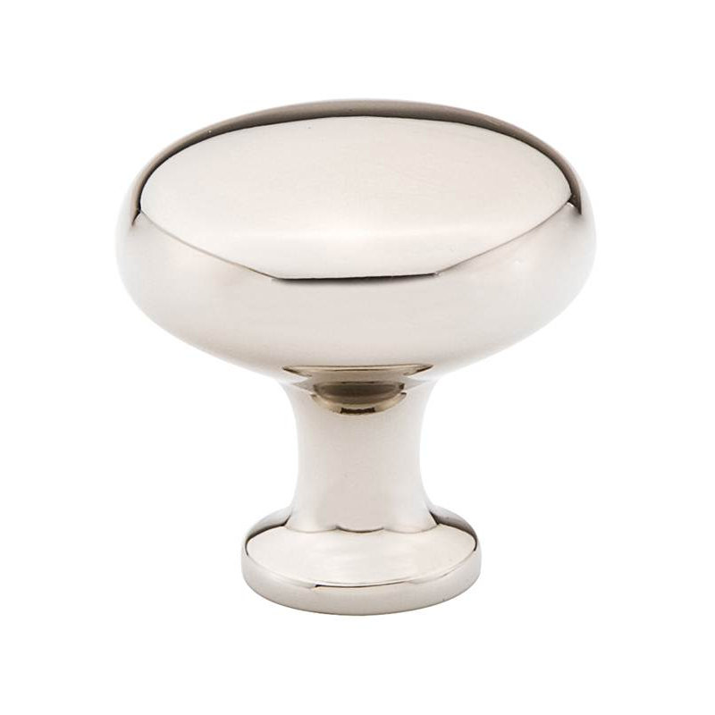Providence Mushroom Knob, Polished Nickel, 1 3/4"
