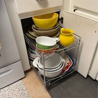 LYNK PROFESSIONAL® Slide Out Under Sink Cabinet Organizer - Pull