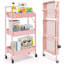 Longino 89.5cm H x 44cm W Utility Cart with Wheels-947333068