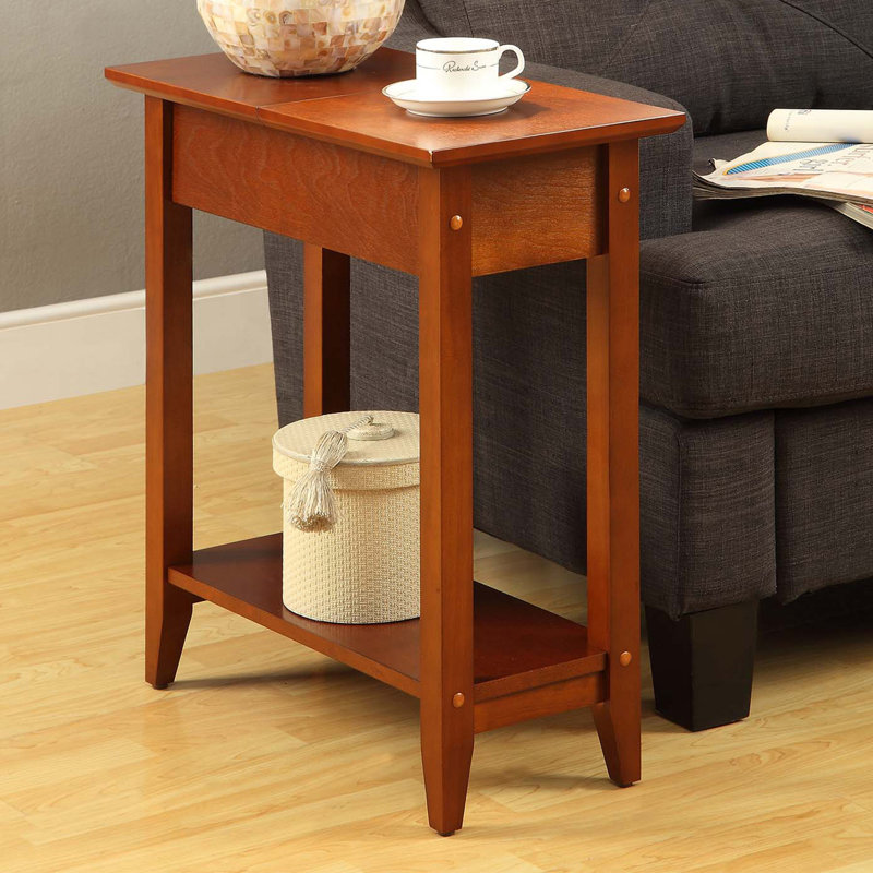 Table de bout Carpin, Cerisier