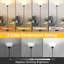 182cm Matte Torchiere Floor Lamp
