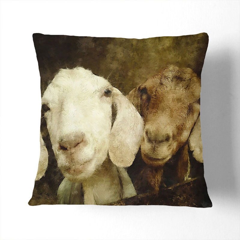 Square Cushion, 40cm H x 40cm W x 15cm D, Stone