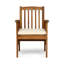 Acacia Dining Chair Set with Weather-Resistant Cushions-672645588