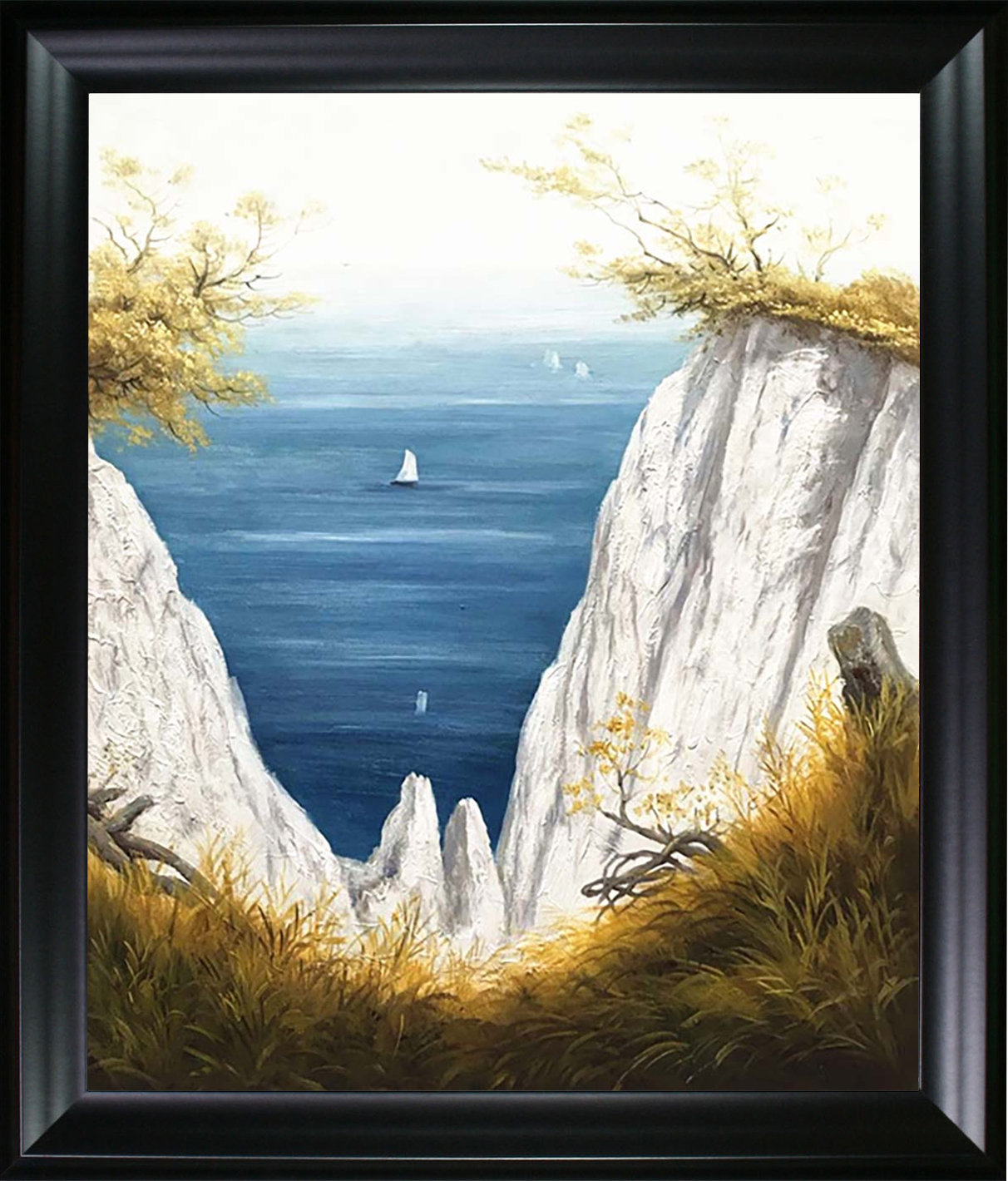 Rosecliff Heights " Chalk Cliffs At Rugen " by Caspar David Friedrich