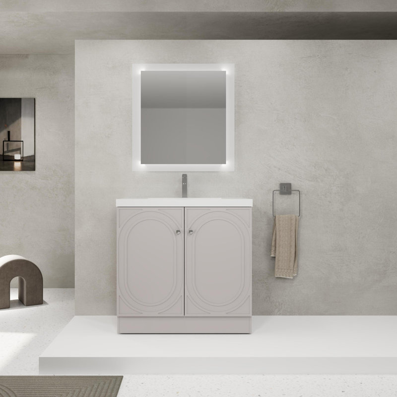 Meuble-lavabo sur pied 36 po avec lavabo