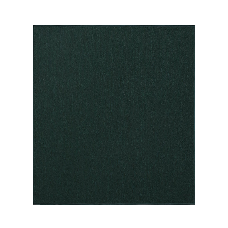 Amoros Furnish my Place Modern Indoor/Outdoor Commercial Solid Color Rug - Pet and Kids Friendly Rug, Stain Resistant, Floor Carpet for Living Room & Hallway, Wedding - Dark Green
