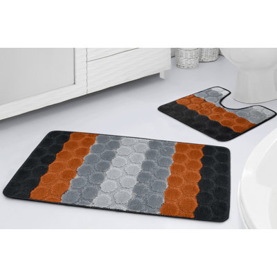 Kenery Hex Stripe Bath Set