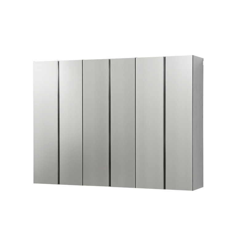 Armoire de garage gris l 96 po x H 72 po x P 20 po - Série. Portes et tiroirs à fermeture en douceur pour réduire le bruit. Efficacité de l'espace mural dans le garage. Outils de rangement très profonds. Chauffe-eau