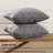 Deconov Ribbed Corduroy Square Throw Pillow Covers (Set of 2)-505464043-505464050