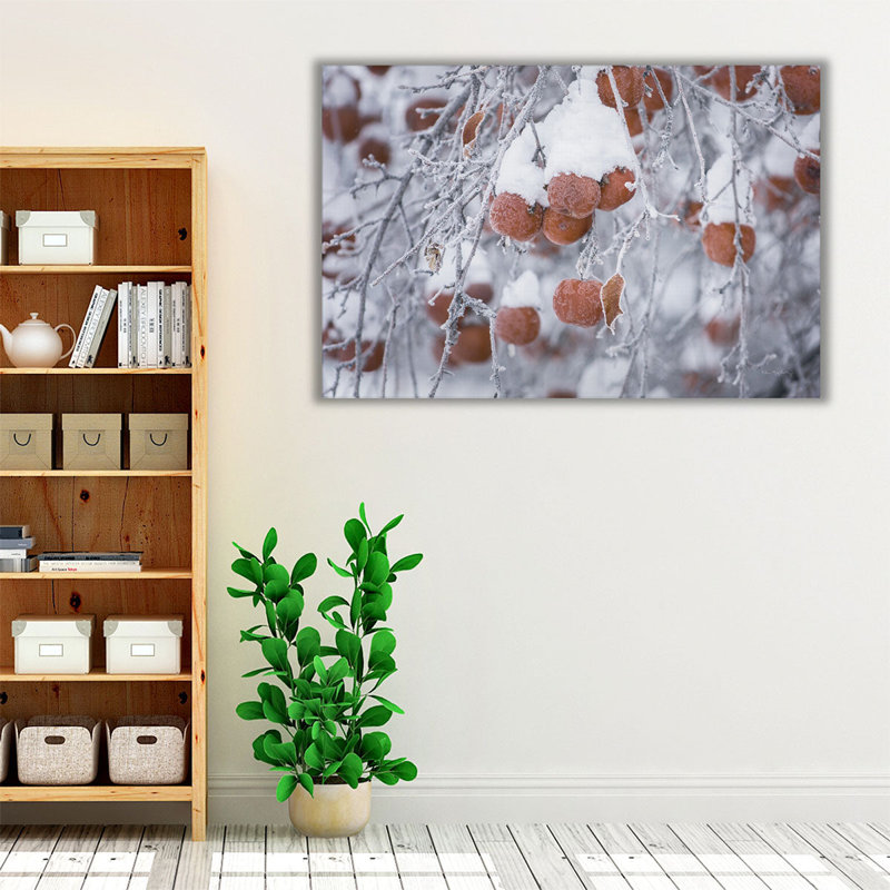 Orchard in Winter - reproduction d'art sur toile, H 20 po x l 30 po