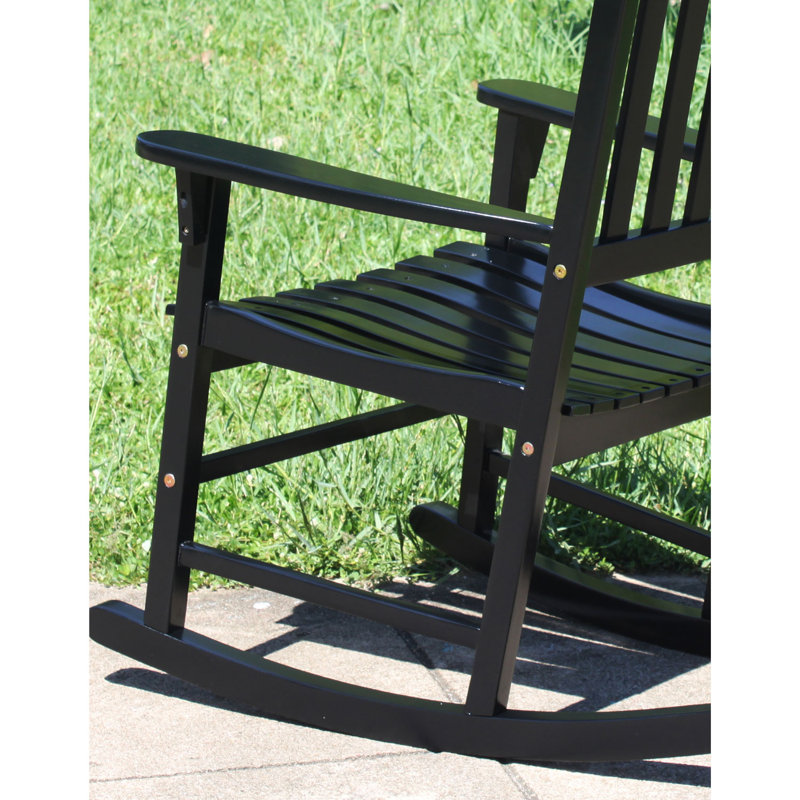 Chaise berçante Northbeam, Noir