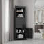 Traditional Tall Corner Cabinet, 68.9"H Freestanding Storage Unit With 3 Drawers & Adjustable Shelves-871290841