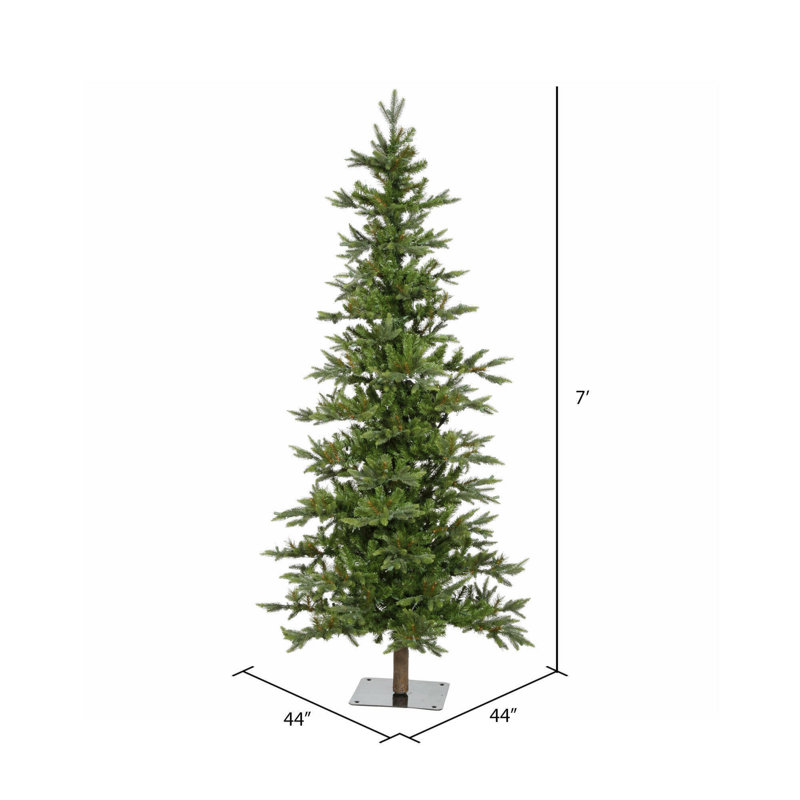 7' H Artificial Fir Christmas Tree