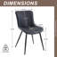 Chaise d'appoint moderne en similicuir-320652092